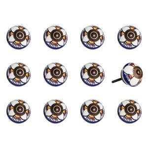 Knob-It Home Decor Classic Cabinet & Drawer Knobs | 12-Piece | K000012
